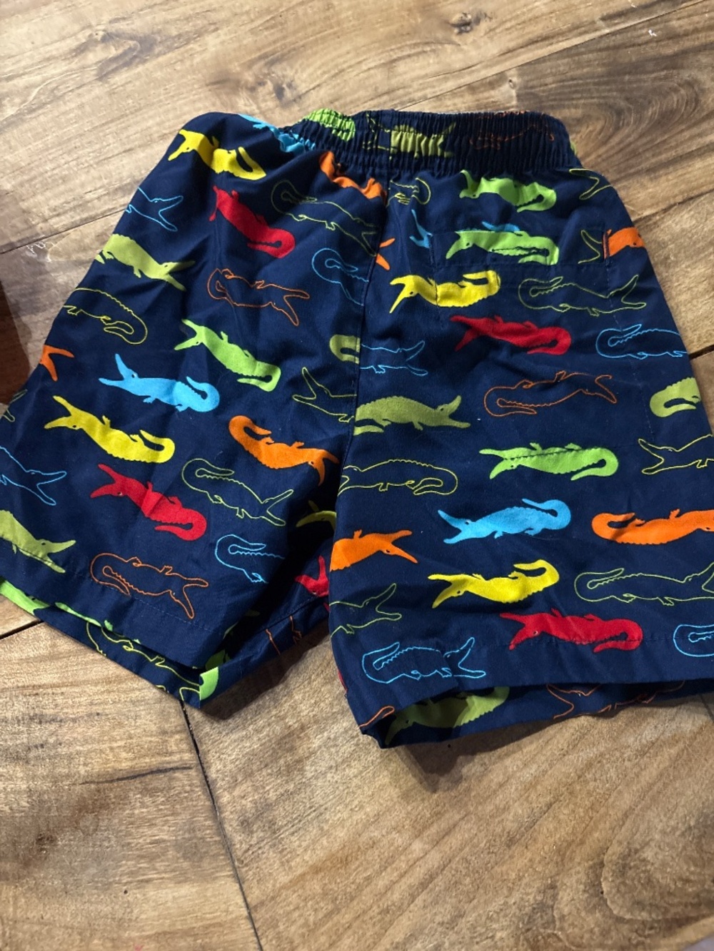 Mick Mack Ltd swim trunks, alligator, size 3T - Picture 4 of 4